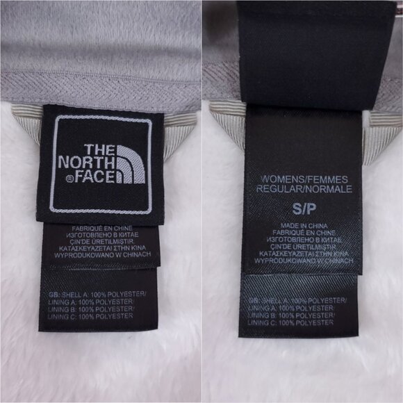 NWT The North Face Osito Jacket Womens Size Small TNF White Fleece Full ZIp Soft - Picture 11 of 15